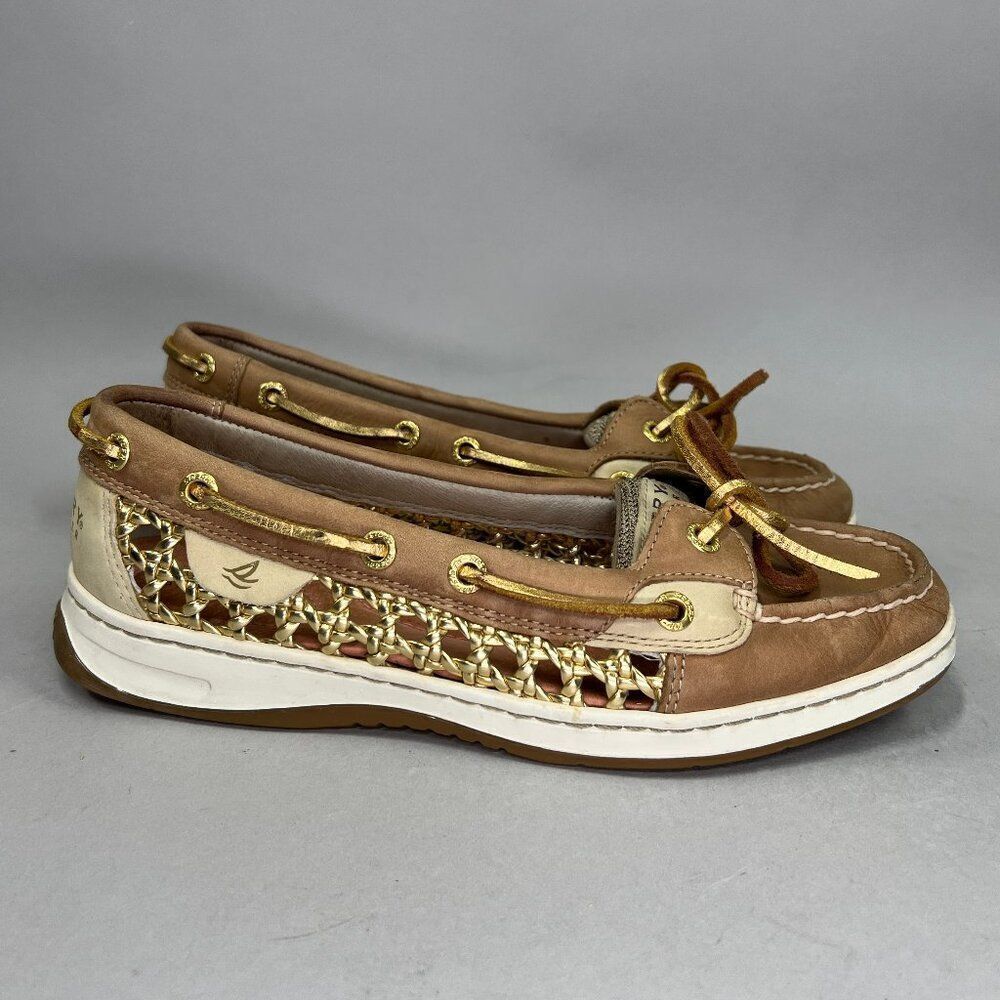 Sperry Women's Size 7 Top-Sider‎ Angelfish Leather Deck Shoes